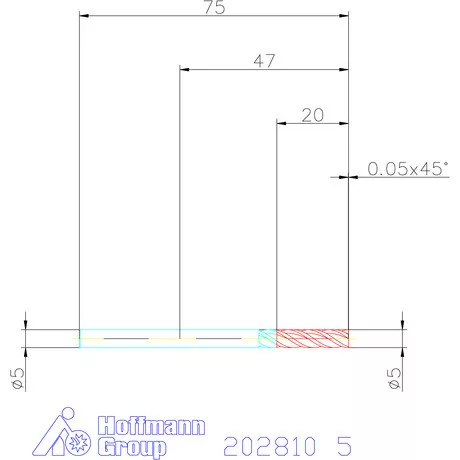 Garant VHM maró 5 mm