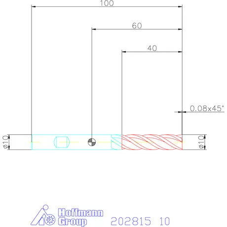 Garant VHM maró 10 mm