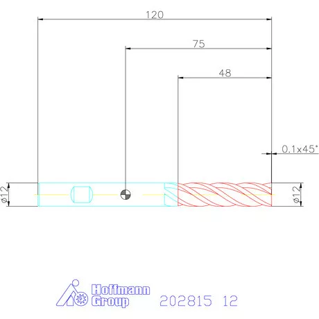 Garant VHM maró 12 mm