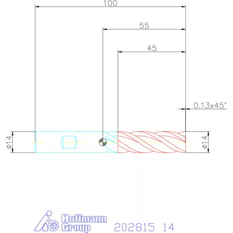 Garant VHM maró 14 mm