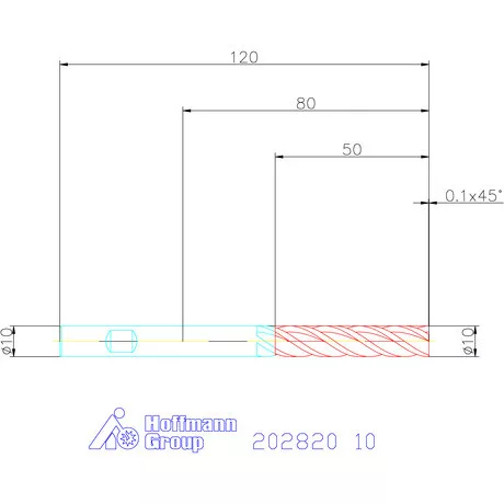 Garant VHM maró 10 mm