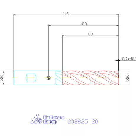 Garant VHM maró 20 mm