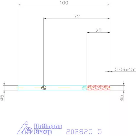 Garant VHM maró 5 mm