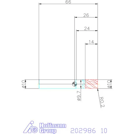 Garant Garant Master INOX M VHM maró HPC 10 mm