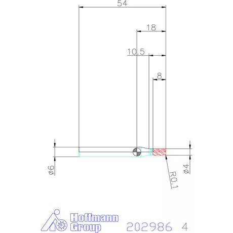 Garant Garant Master INOX M VHM maró HPC 4 mm