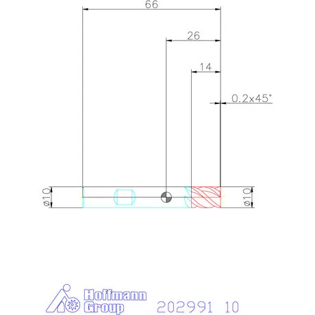 Holex Holex Pro INOX M VHM maró HPC 10 mm