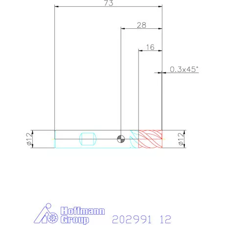 Holex Holex Pro INOX M VHM maró HPC 12 mm