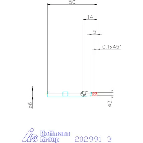 Holex Holex Pro INOX M VHM maró HPC 3 mm