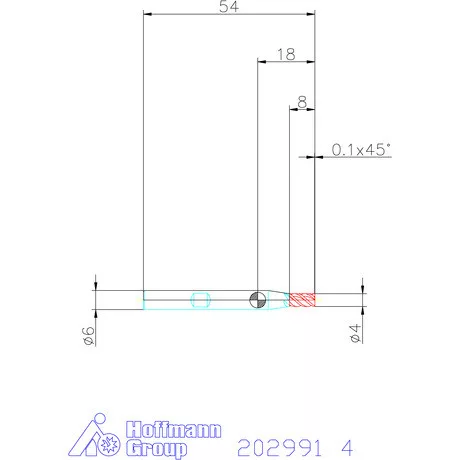 Holex Holex Pro INOX M VHM maró HPC 4 mm
