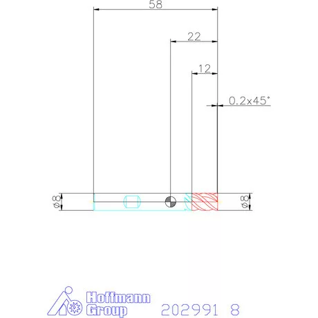 Holex Holex Pro INOX M VHM maró HPC 8 mm