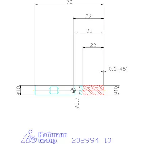 Holex Holex Pro INOX M VHM maró HPC 10 mm