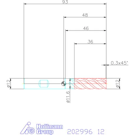 Holex Holex Pro INOX M VHM maró HPC 12 mm