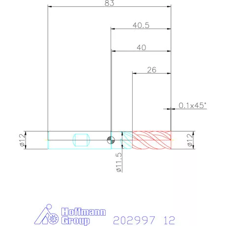 Garant Garant Master INOX VHM maró HPC / TPC 12 mm