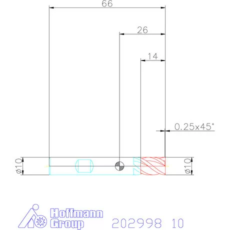 Garant Garant Master INOX VHM maró HPC 10 mm