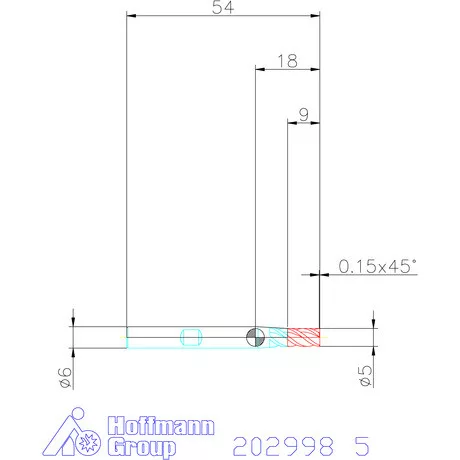 Garant Garant Master INOX VHM maró HPC 5 mm