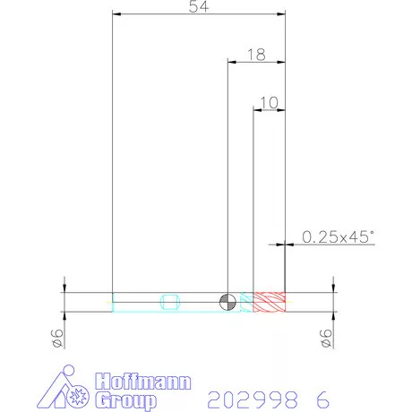 Garant Garant Master INOX VHM maró HPC 6 mm