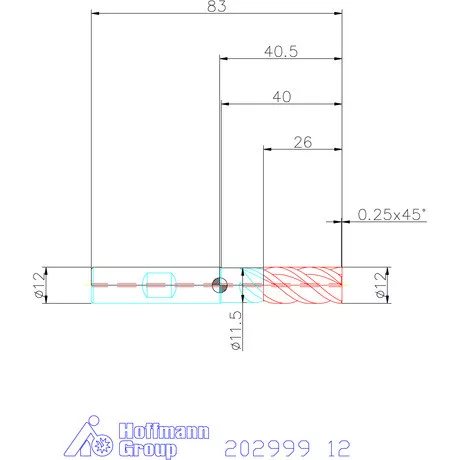 Garant Garant Master INOX VHM maró HPC / TPC 12 mm