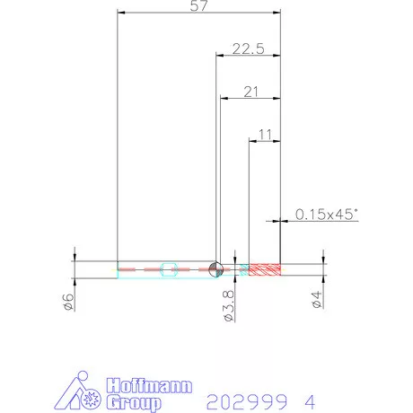 Garant Garant Master INOX VHM maró HPC / TPC 4 mm