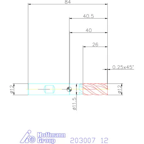 Garant Garant Master INOX VHM maró HPC / TPC 12 mm