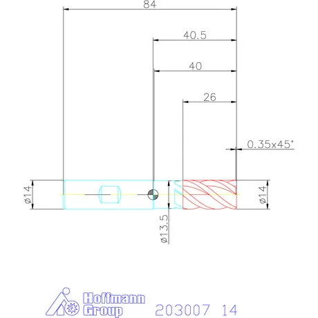 Garant Garant Master INOX VHM maró HPC / TPC 14 mm