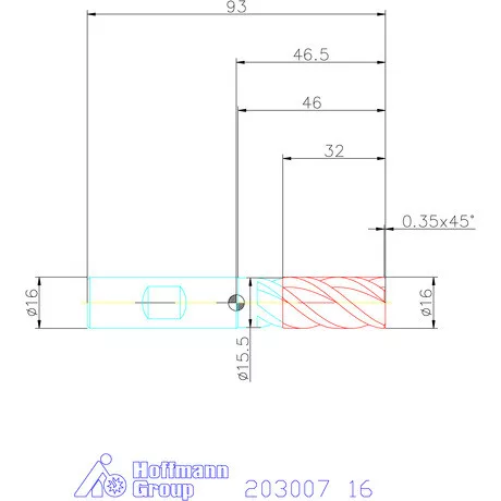 Garant Garant Master INOX VHM maró HPC / TPC 16 mm