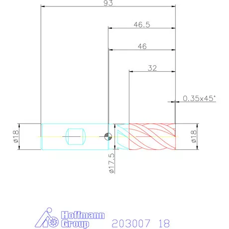 Garant Garant Master INOX VHM maró HPC / TPC 18 mm
