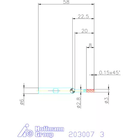 Garant Garant Master INOX VHM maró HPC / TPC 3 mm