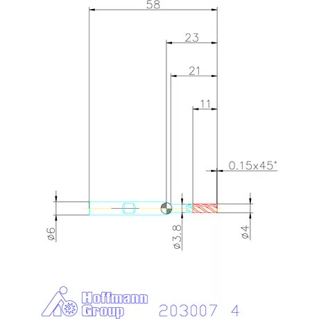 Garant Garant Master INOX VHM maró HPC / TPC 4 mm