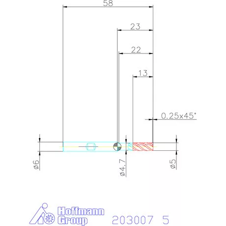 Garant Garant Master INOX VHM maró HPC / TPC 5 mm