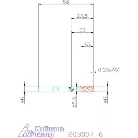 Garant Garant Master INOX VHM maró HPC / TPC 6 mm