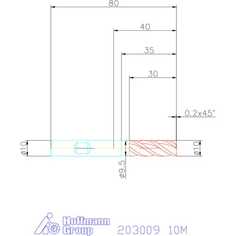 Garant VHM maró HPC 10M mm