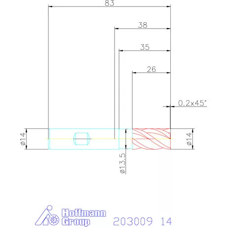 Garant VHM maró HPC 14 mm