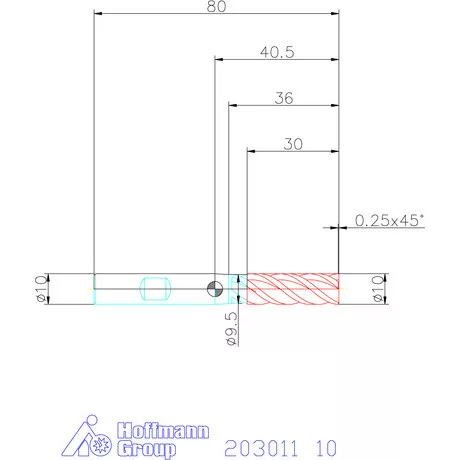 Garant Garant Master INOX VHM maró HPC / TPC 10 mm