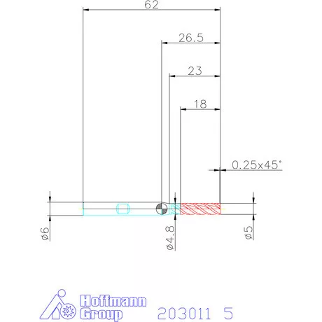 Garant Garant Master INOX VHM maró HPC / TPC 5 mm