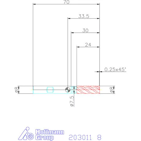 Garant Garant Master INOX VHM maró HPC / TPC 8 mm