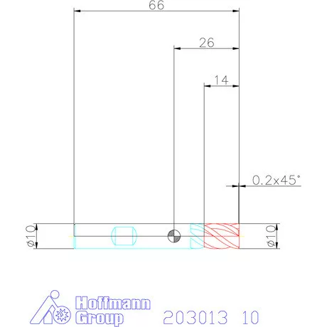 Holex Holex Pro INOX VHM maró HPC 10 mm