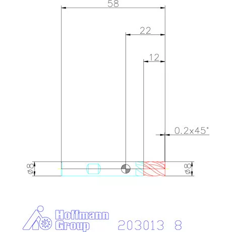 Holex Holex Pro INOX VHM maró HPC 8 mm