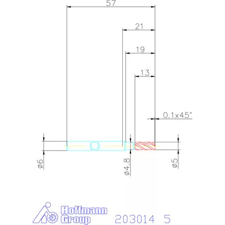 Holex VHM maró HPC 5 mm