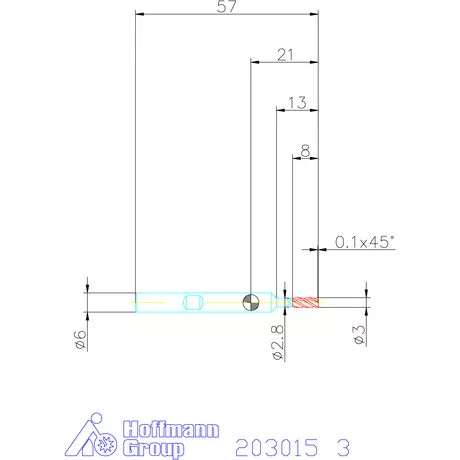 Holex Holex Pro INOX VHM maró HPC 3 mm