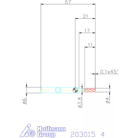 Holex Holex Pro INOX VHM maró HPC 4 mm