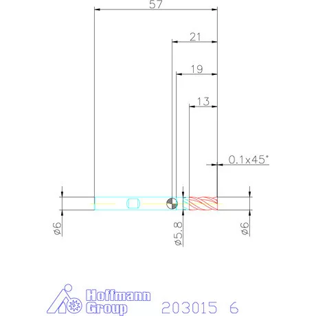 Holex Holex Pro INOX VHM maró HPC 6 mm