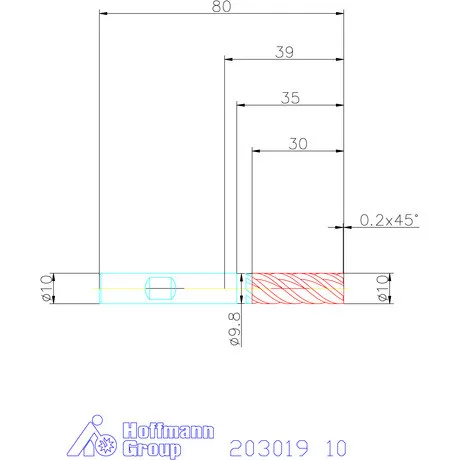 Garant VHM maró forgácstörőkkel TPC 10 mm