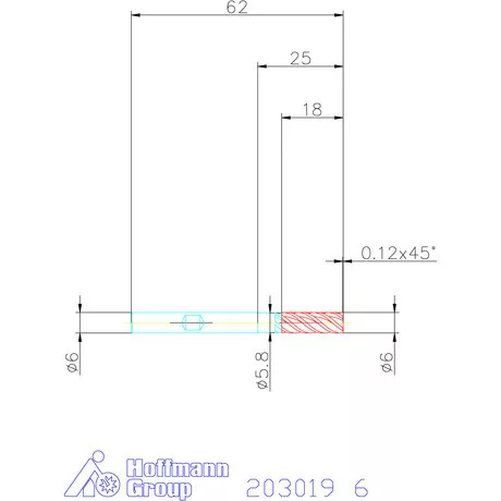Garant VHM maró forgácstörőkkel TPC 6 mm