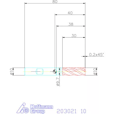 Holex Holex Pro INOX VHM maró HPC 10 mm