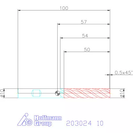 Garant VHM maró HPC 10 mm