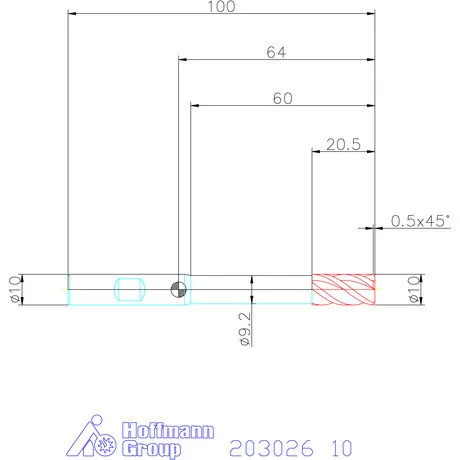 Garant VHM maró HPC 10 mm