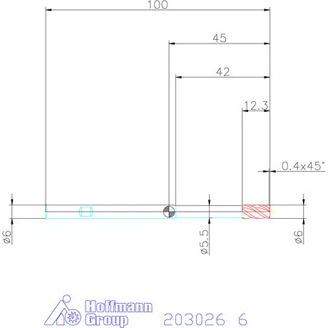 Garant VHM maró HPC 6 mm
