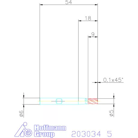 Garant Garant Master Steel VHM nagyoló maró HPC 5 mm