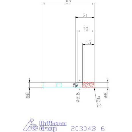 Garant Garant Master Ni-Based VHM szármaró HPC / TPC 6 mm