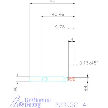 Holex Holex Pro Steel VHM nagyoló maró HPC 4 mm